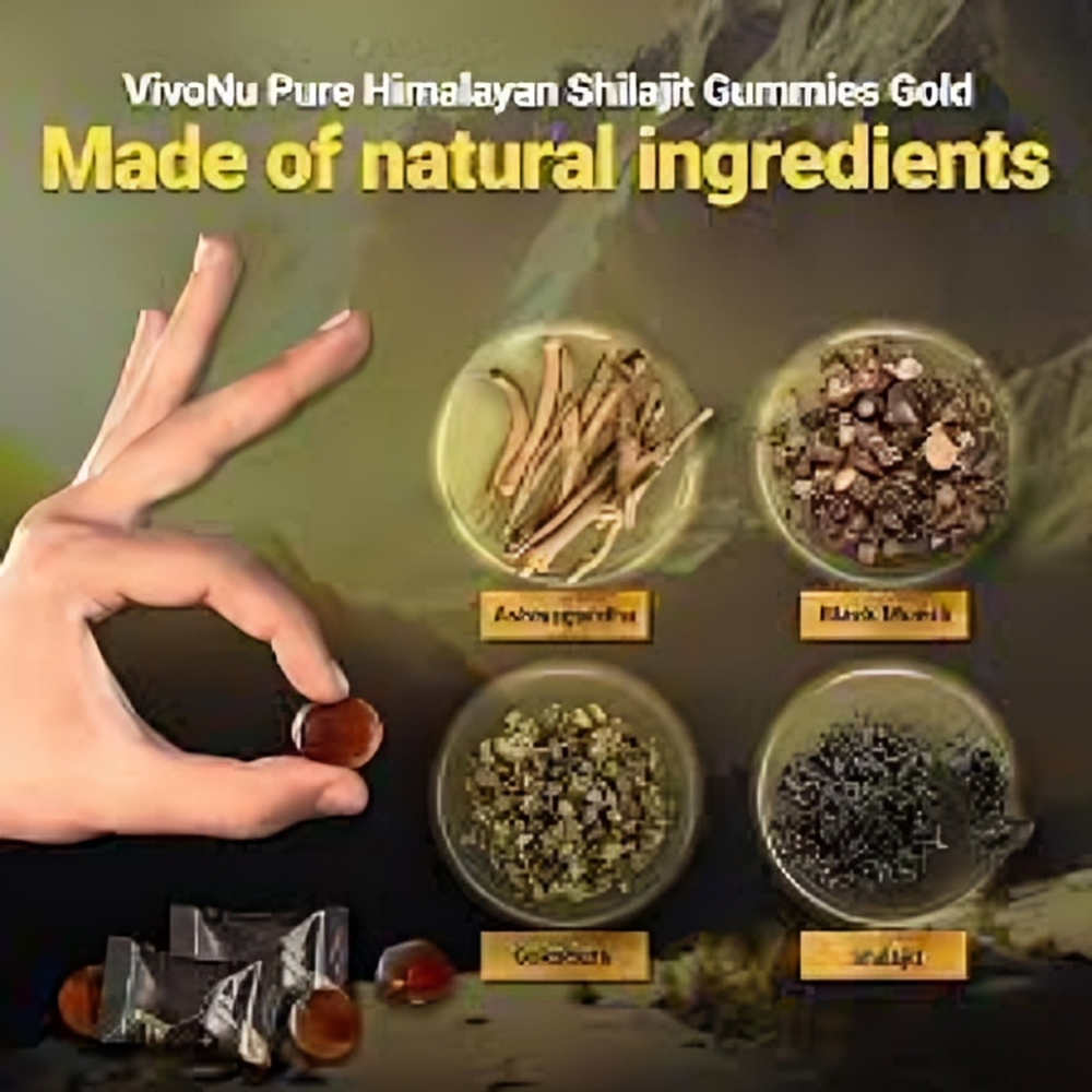 Pure Himalayan Shilajit Gold Gummies